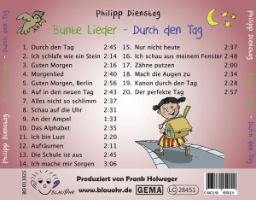CD Cover Bunte Lieder Durch den Tag hinten