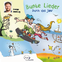 CD Cover Bunte Lieder Durch das Jahr
